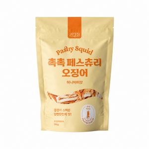 리상회 촉촉 페스츄리 마른 오징어 간식 허니버터맛, 130g, 5개