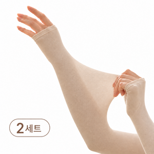 IFNA 자외선차단 팔토시 골프 쿨토시 1+1, 스킨, 2세트