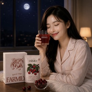 팜밀리 몽모랑시 타트체리 나이트 클렌즈 주스 14회분, 980ml, 1박스