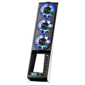 이이네 PS5 Slim용 스마트 온도 제어 냉각팬 발열방지 디스크/디지털 모델 겸용 플스5 슬림 쿨러 쿨링팬, PS5 Slim쿨링팬, 1개, 단품