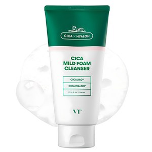 브이티코스메틱 시카 마일드 폼 클렌저, 300ml, 1개