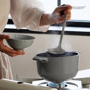 마리슈타이거 무쇠주물냄비 클래식 컬러 시리즈, 1개, 글램팟 애쉬그레이, 16cm