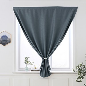 쿨로하 붙이는 창문용 암막 커튼