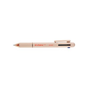 모나미 오클락 3+1 볼펜 0.5mm, 샌드베이지(WB1 블랙 + R06 레드 + B09 블루 + HB), 1개