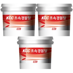 KCC 초속경몰탈 5kg, 3개
