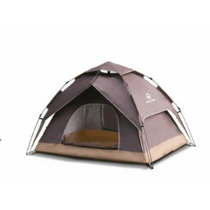 SouthLight 원터치 텐트 4인용 3인용, 3~4인용, 브라운