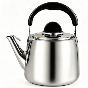 CookNest IH 스텐 휘슬 인덕션 물끓이는 주전자, 1개, 은색, 7L
