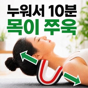 소보카 넥릴렉스 시원한 목 스트레칭 기구, 1개