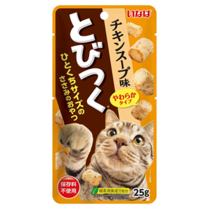 이나바 고양이 토비츠쿠, 치킨스프맛, 25g, 48개