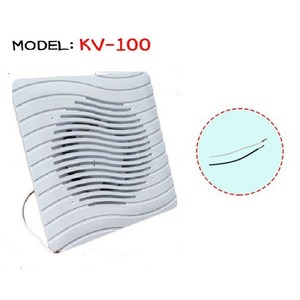 금강 업소용 창문 창틀 욕실 화장실 아파트 원룸 환풍기 KV-100 KV-150 KV-100D, 금강 욕실환풍기 KV-100, 1개