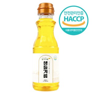 1998 농가식품 저온압착 생들기름, 1개, 300ml