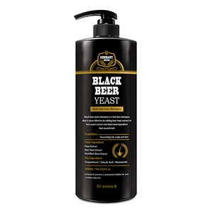 닥터라파알 더진한 블랙 맥주효모 탈모샴푸, 1개, 1L