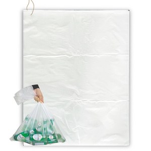 평판 쓰레기봉투 반투명, 80L, 500개