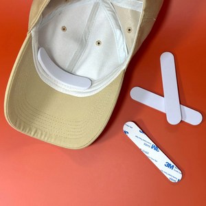두꺼운 캡모자패드 안쪽스티커 머리둘레 조정 패드 모자 사이즈 줄이기, 10pcs 화이트5+블랙5, 1개, 블랙5p+화이트5p