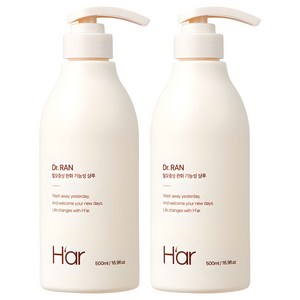 하아르H'ar NEW 계란유래 단백질 샴푸 달걀샴푸, 2개, 500ml 골드박스 특가