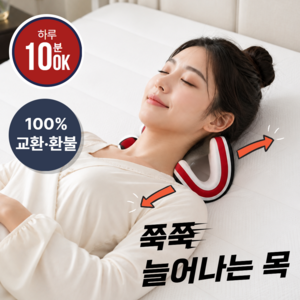 르보엔 쭉 펴지는 개운함 경추 스트레처, 1개