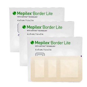 씨엠에프 메피렉스 보더 라이트 얇은 재생 밴드, 3박스, 10개입