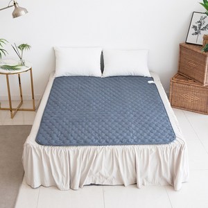 [26년형] 한일의료기 겨울필수품 워셔블 엠보 탄소매트 전자파차단 EMF인증, 더블 (2인용)