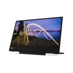 레노버 FHD Thinkvision 휴대용 모니터, 15.6cm, M15