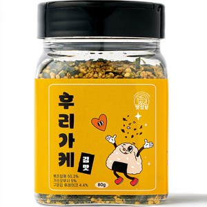 맛있당 후리가케 밥가루 김맛, 1개, 80g