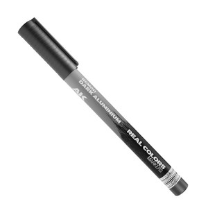 AK 아크릴 마카 다크 알루미늄 REAL COLORS DARK ALUMINIUM