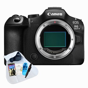 [포토리뷰이벤트] 캐논 EOS R6 Mark III / EOS R6M3 바디 +렌즈 클리닝펜+포켓융+SD리더기+보호필름+청소키트