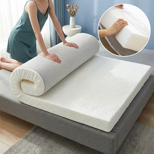 리보아 침대 바닥 메모리폼 토퍼 매트리스 5cm/7cm/11cm 커버 탈부착
