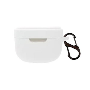 오디오테크니카 슬림핏 케이스 + 카라비너, WHITE, 1개