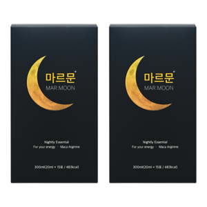 아자차 마르문 남성 아르기닌 마카 아연 야관문 고함량 액상스틱, 300ml, 2개