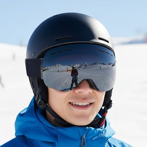 팬톤 FANTON 안경병용 안티포그 더블렌즈 스키고글 보드고글 FTNSK90, 스모크미러, 1개