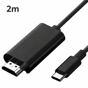 오토림 C타입 to HDMI 4K 미러링 케이블, 1개, 블랙，GE-1100-KO, 2m