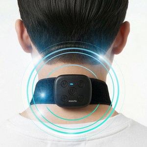 아나파 미세전류 저주파 승모근 어깨 목 마사지기, ANAPA-ME01, 블랙
