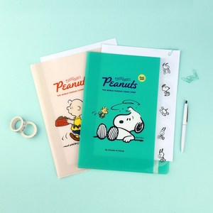 피너츠 스누피 5포켓 인덱스 화일 (2 option), 민트