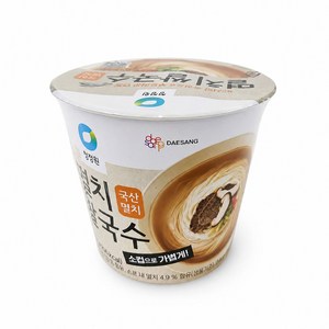 청정원 멸치 쌀국수 소컵, 58g, 12개
