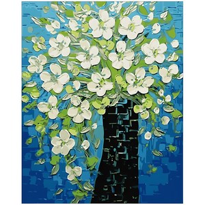 아이러브페인팅 DIY 명화그리기 40 x 50 50cm, 아네모네블루, 1개