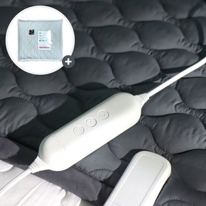 [전자파없는 26년형] 한일의료기 x 오테너 IOT 그래핀 탄소매트 특허받은 20온스 두툼한 카본매트, 04. 킹 분리난방 160x200, 딥네이비