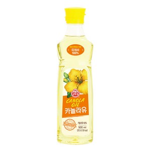 오뚜기 카놀라유, 500ml, 2개