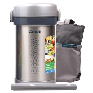 조지루시 보온도시락 840ml, ST스텐레스, 1세트