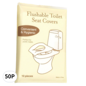 무둔 일회용 휴대용 변기시트 50p, 화이트, 2개