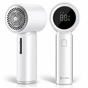 오지렌 6중날 충전식 보풀제거기 3단계 조절 LED 잔량표시, 화이트, Q31