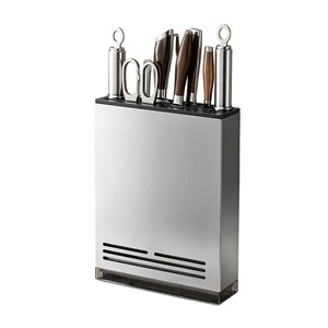 하루꿈 벽걸이 주방 칼꽂이 칼정리 벽면 다용도 수납대PH-ST2607-D1, 그레이, 1세트