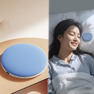 JODDA 음향 베개 스피커 블루투스 스피커 수면 베갯머리 소형 백색소음 고음질, 푸른색, 5.4