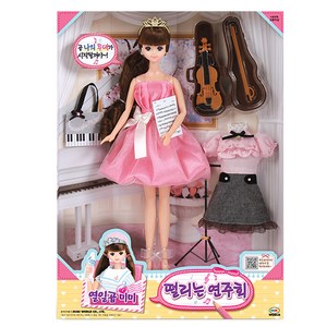 미미월드 열일곱미미 떨리는 연주회 마론인형, 혼합 색상, 1개