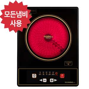 대웅모닝컴 코코라이프 하이라이트 전기레인지 1구, DW-HL880, 일반형