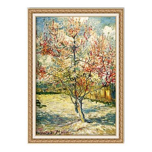 1000피스 직소퍼즐 고흐의 복숭아나무 명화 (액자선택) PL1207, 1개, 퍼즐+매트앤틱 직소퍼즐액자포함