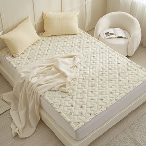 한일의료기 캐치티니핑 2in1 카본탄소매트 전기요 HI-2025D, 패드핏 뽀니핑 옐로우, 퀸(150 x 200 cm)