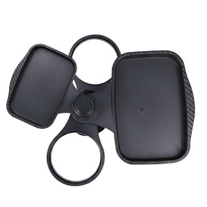 어썸아이템 야구장 간이 테이블 차량용 컵홀더, 블랙, 1개