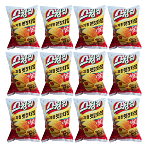 오리온 스윙칩 볶음고추장맛, 60g, 12개