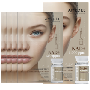 아메디 필라 NAD+ 1000ppm 탄력 부스팅 안티에이징 고기능 마스크 팩, 1개, 5개입