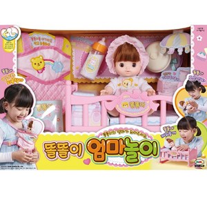 미미월드 똘똘이 인형 엄마놀이, 혼합색상, 1세트